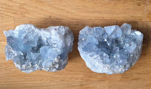 Celestite cluster