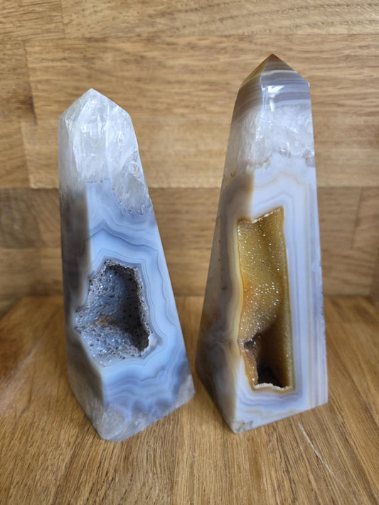 Agate Druze point