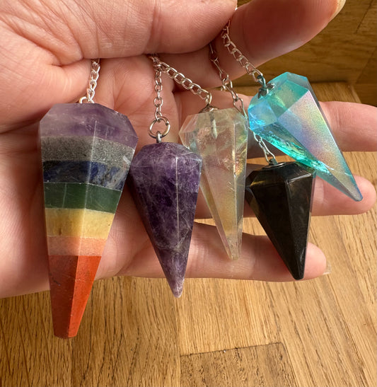 Crystal pendulum