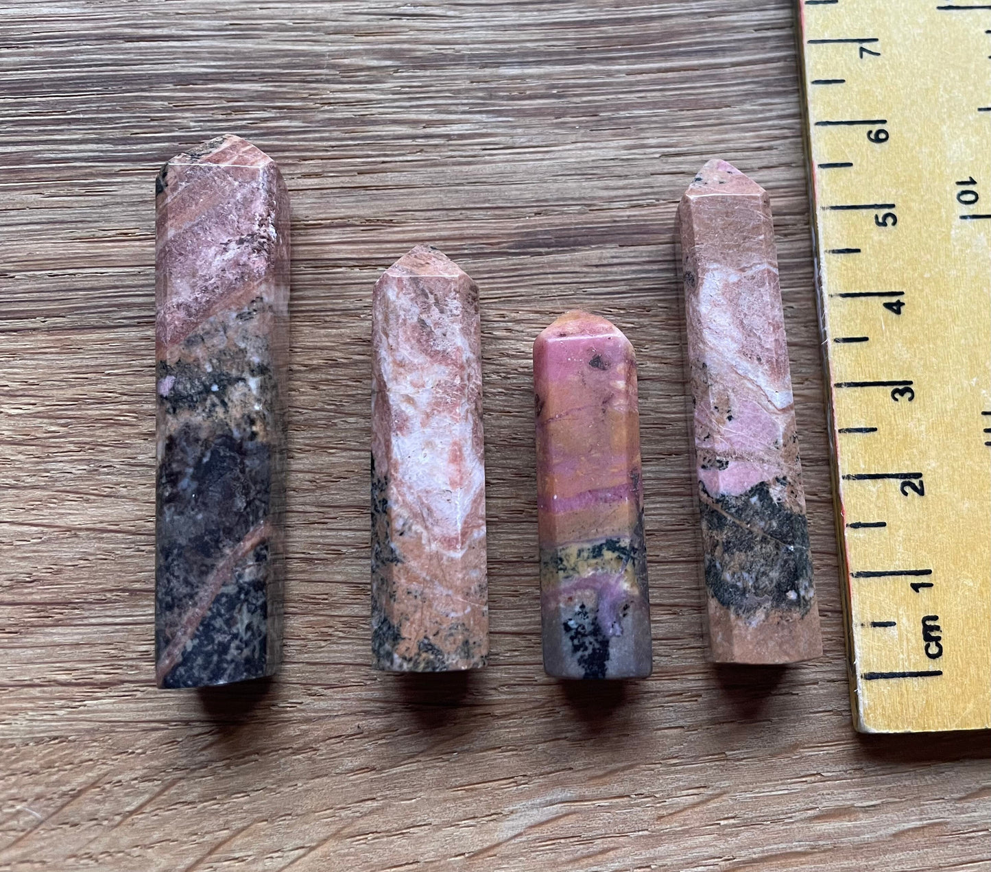 Mini rhodonite point - was £9.50, now £5