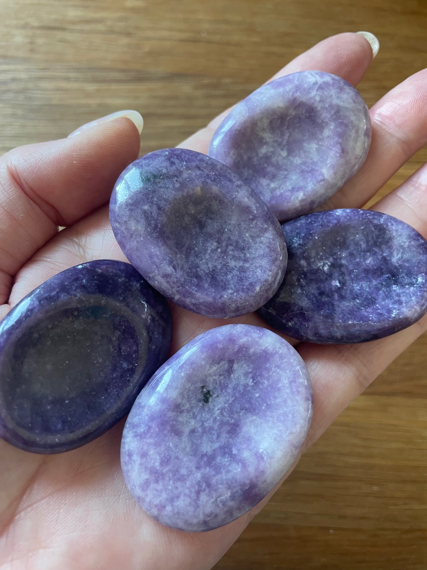 Lepidolite thumb stone