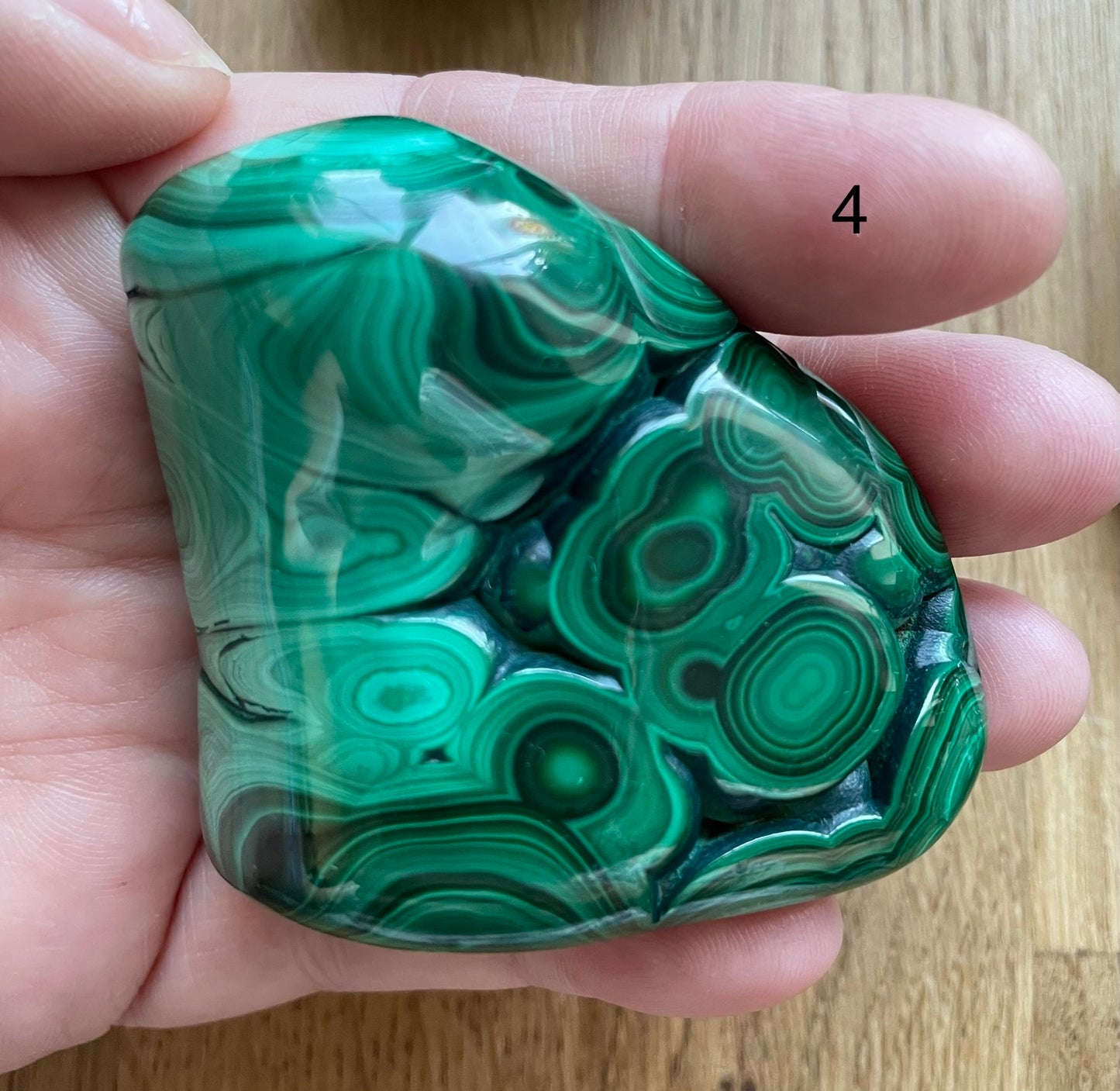 Malachite piece