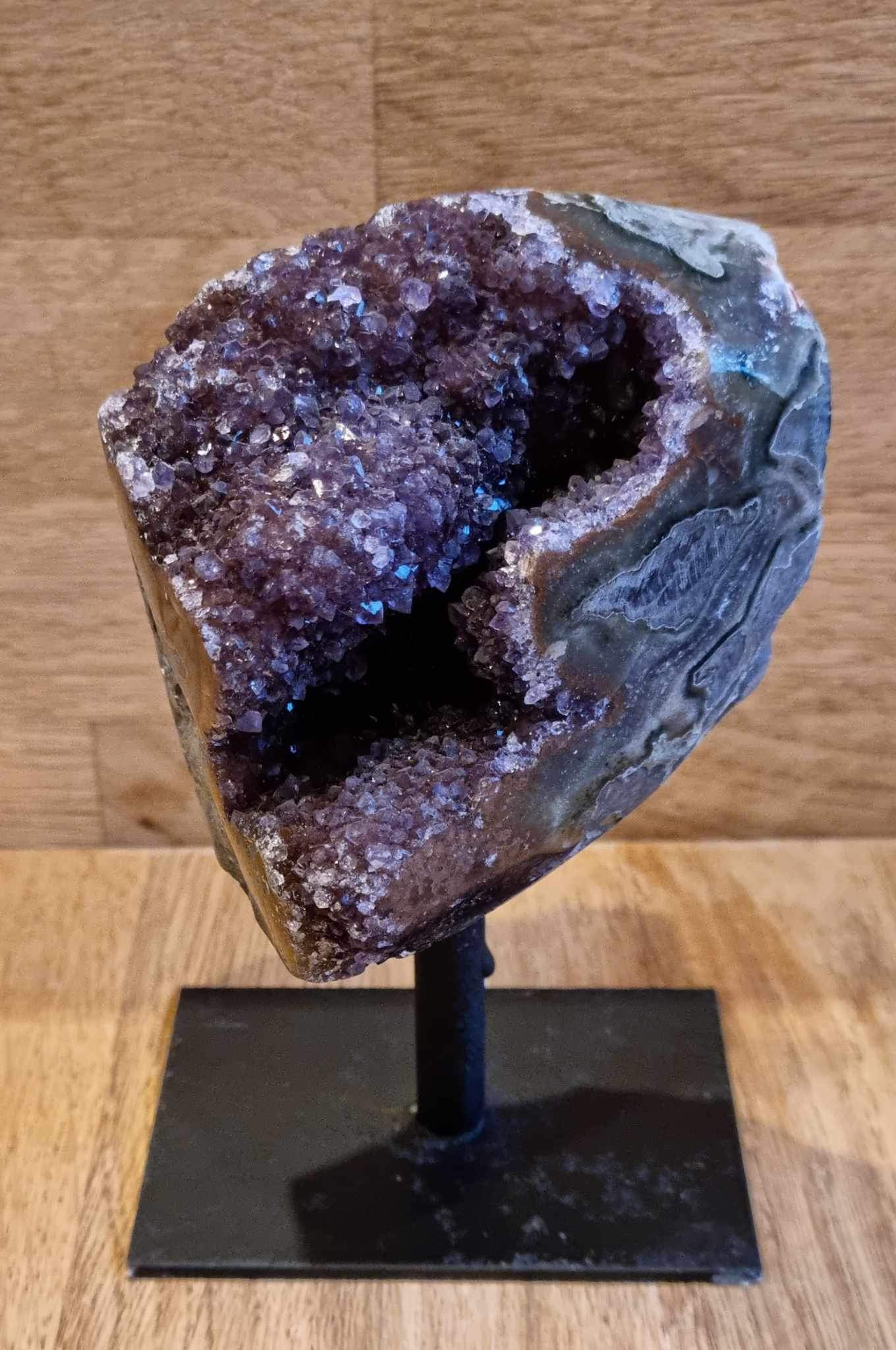 Amethyst Druze on stand