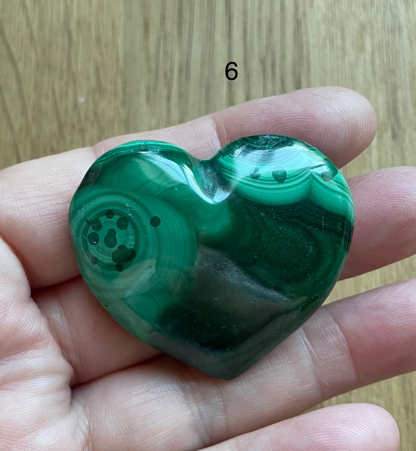 Malachite piece