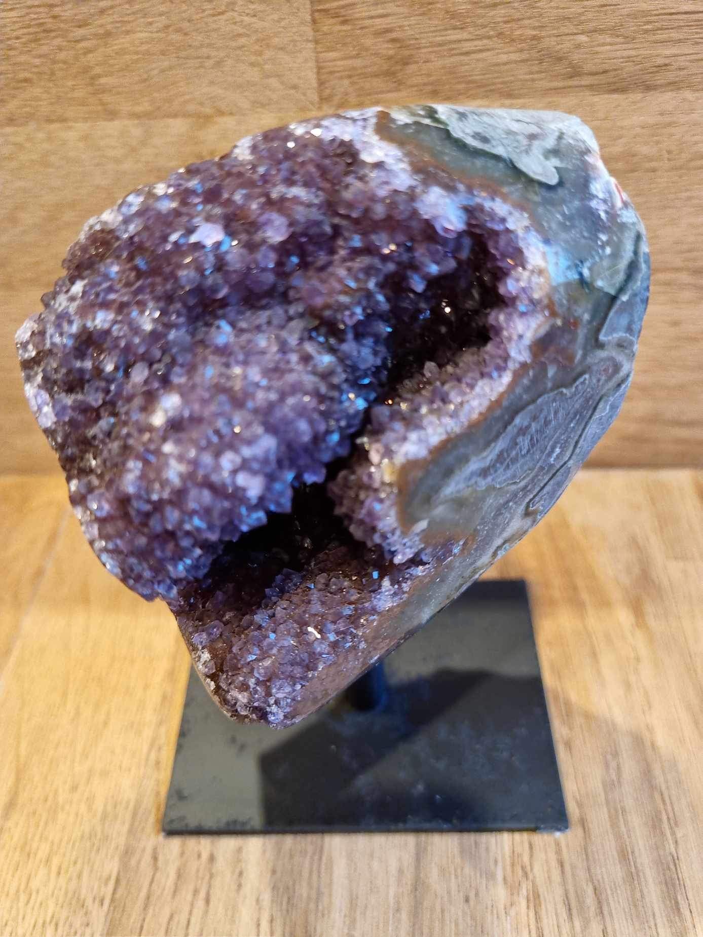 Amethyst Druze on stand