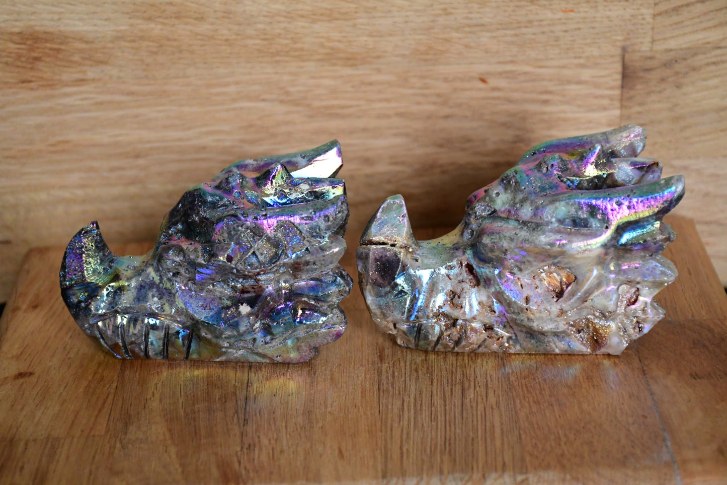 Sphalerite aura dragon head