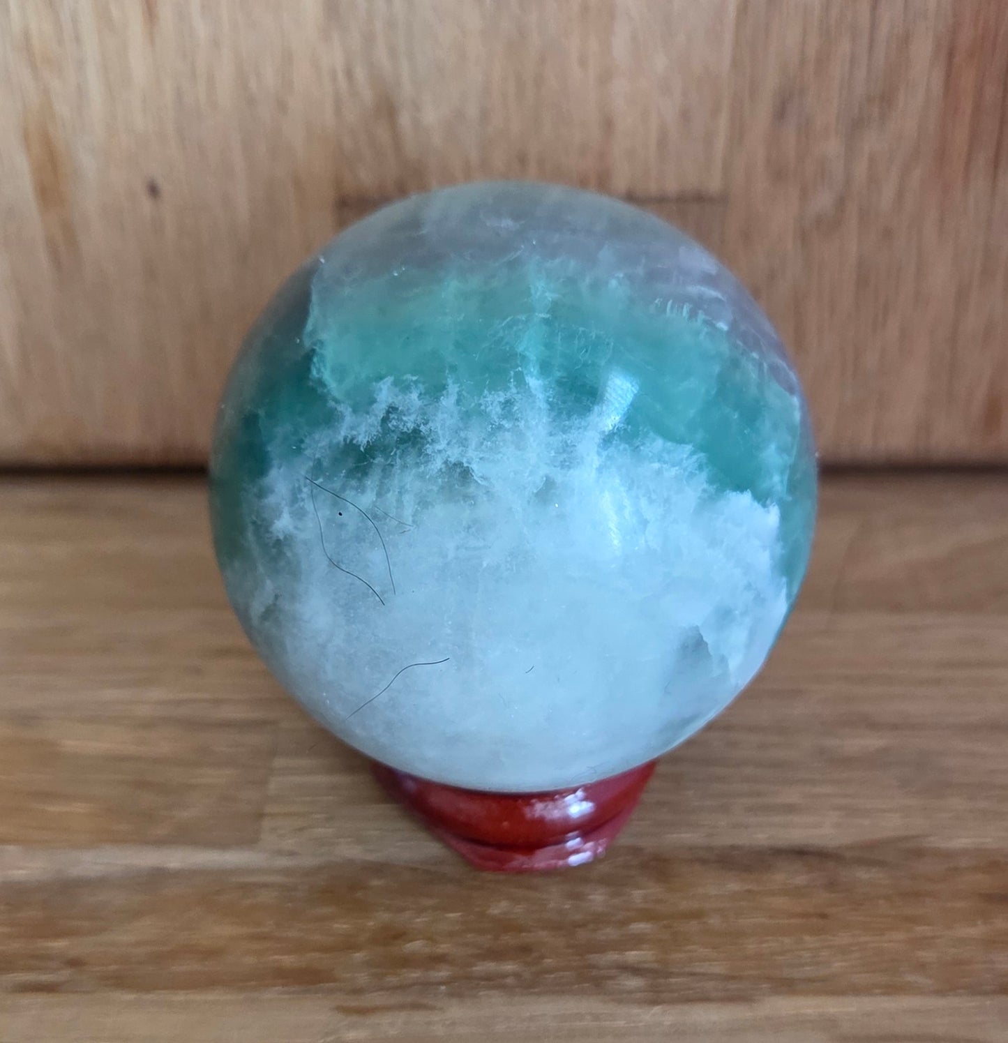 Fluorite sphere, 5.41cm