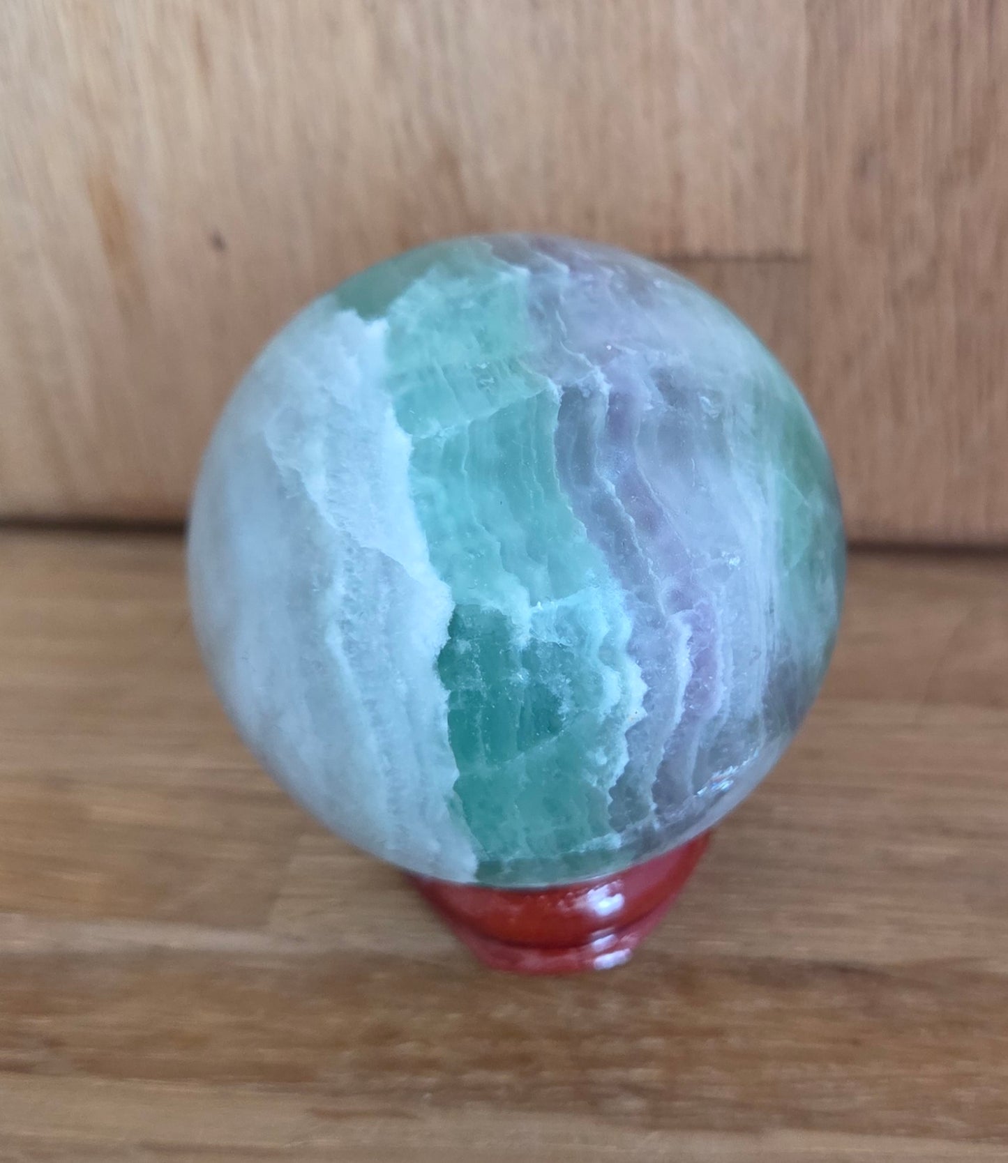 Fluorite sphere, 5.41cm