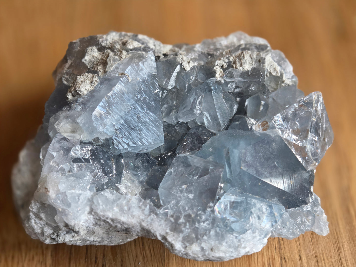 Celestite cluster