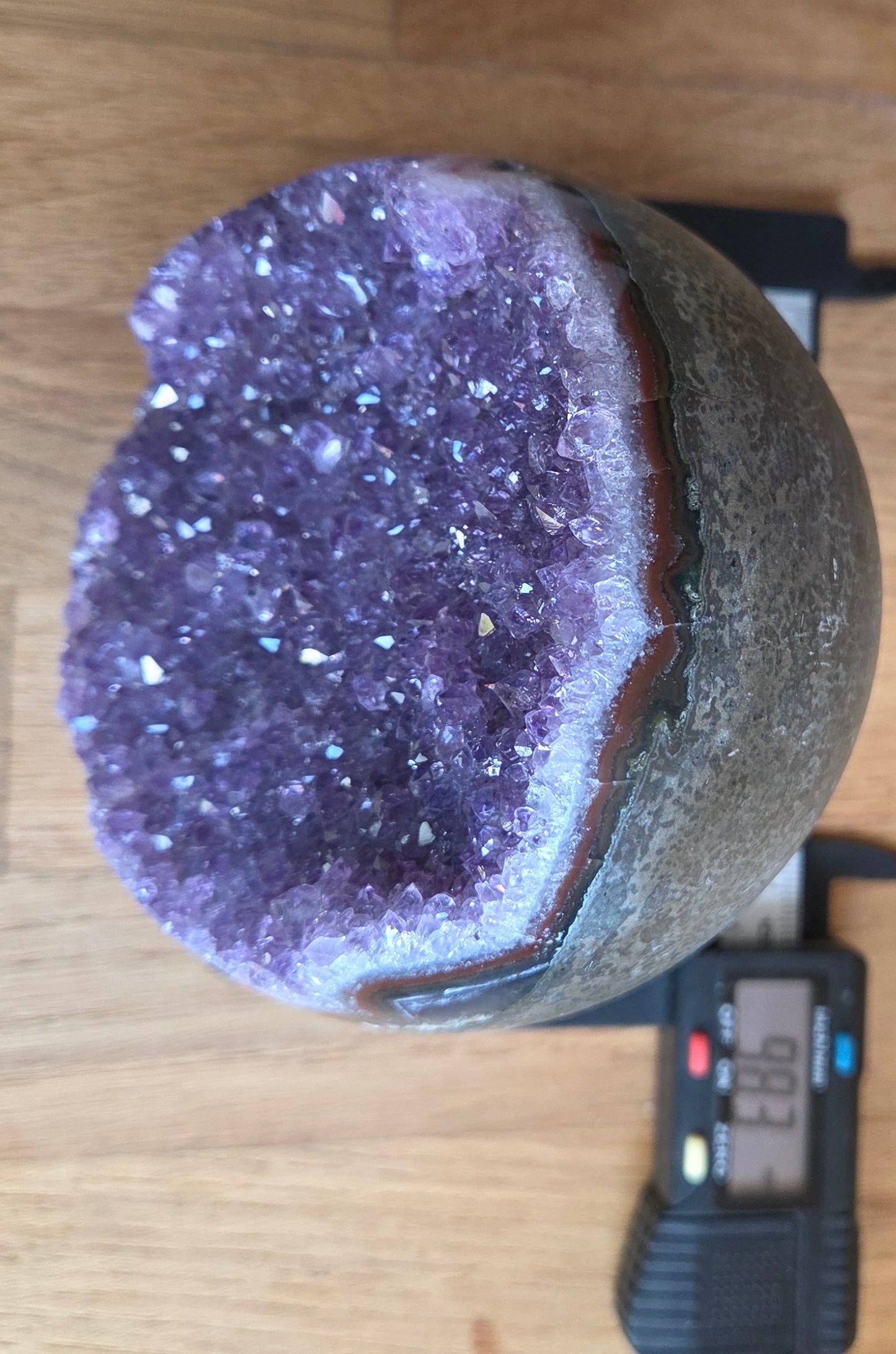 Uruguayan Amethyst druzy sphere