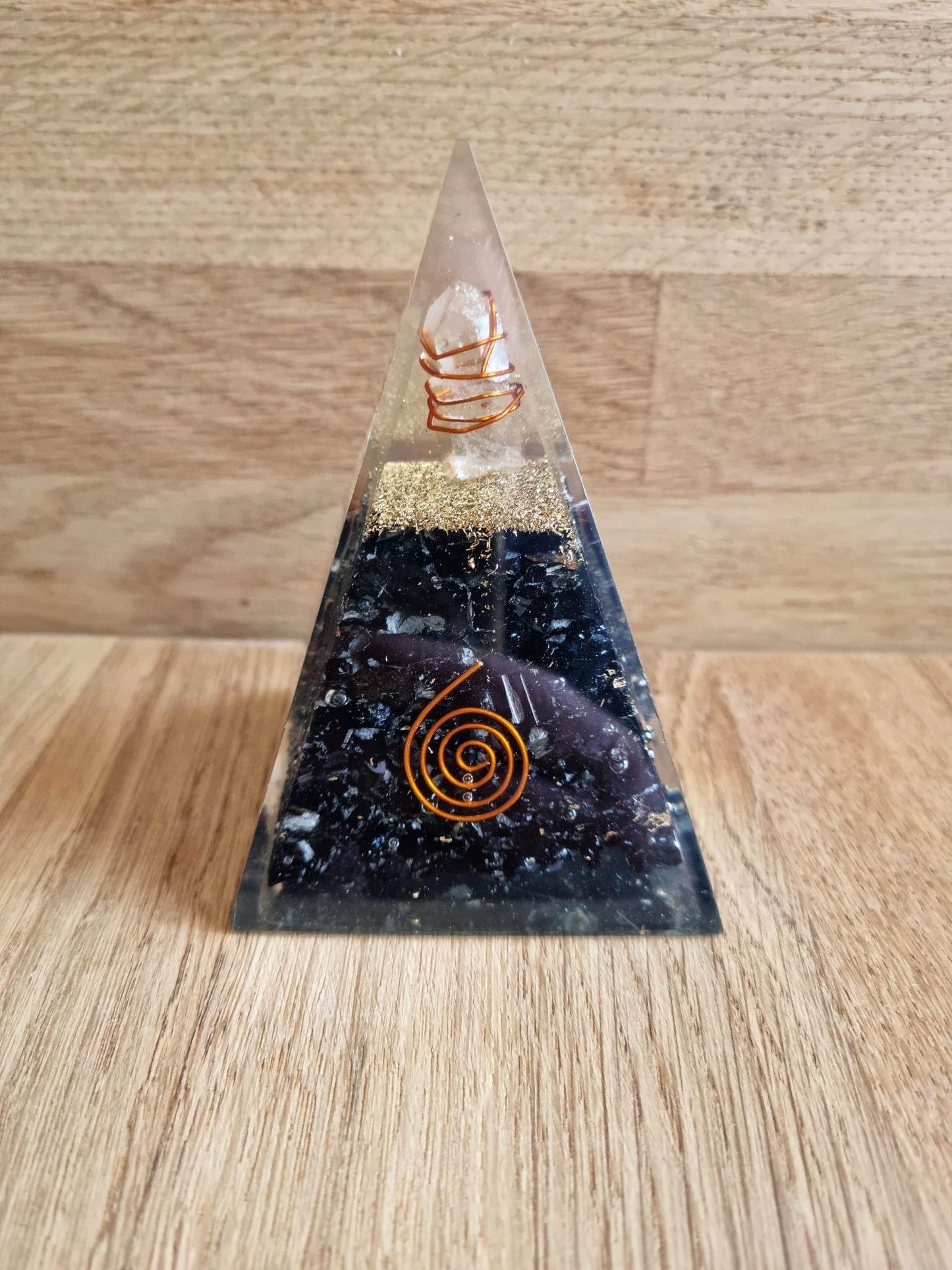 Large orgonite pyramid