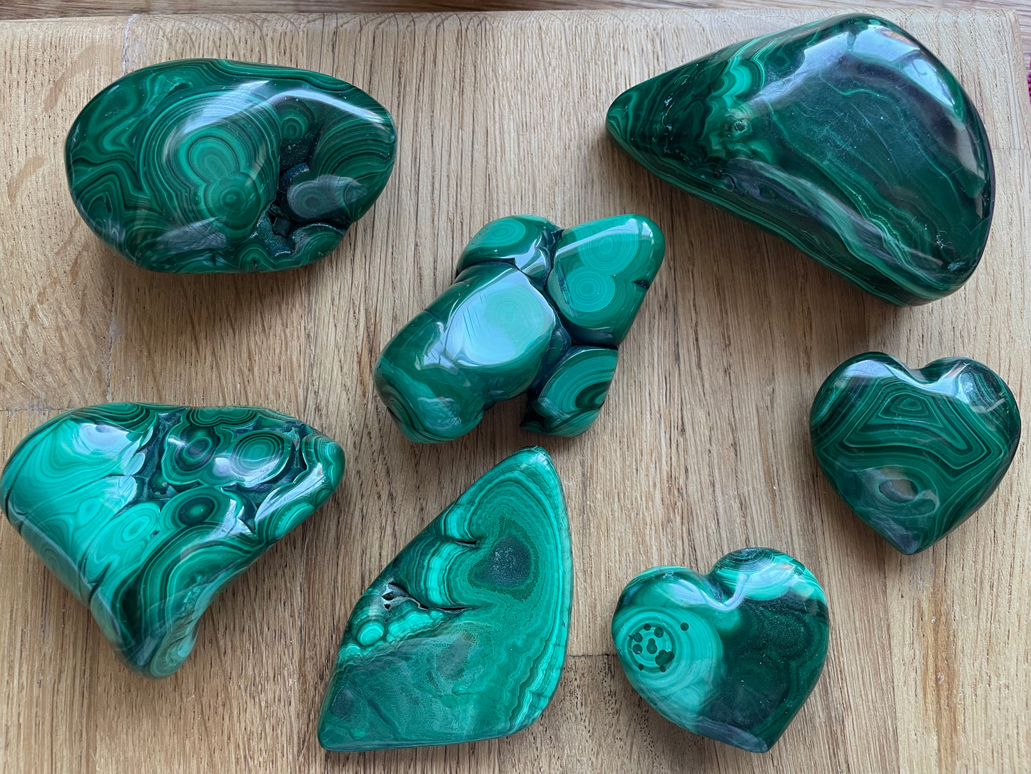 Malachite piece