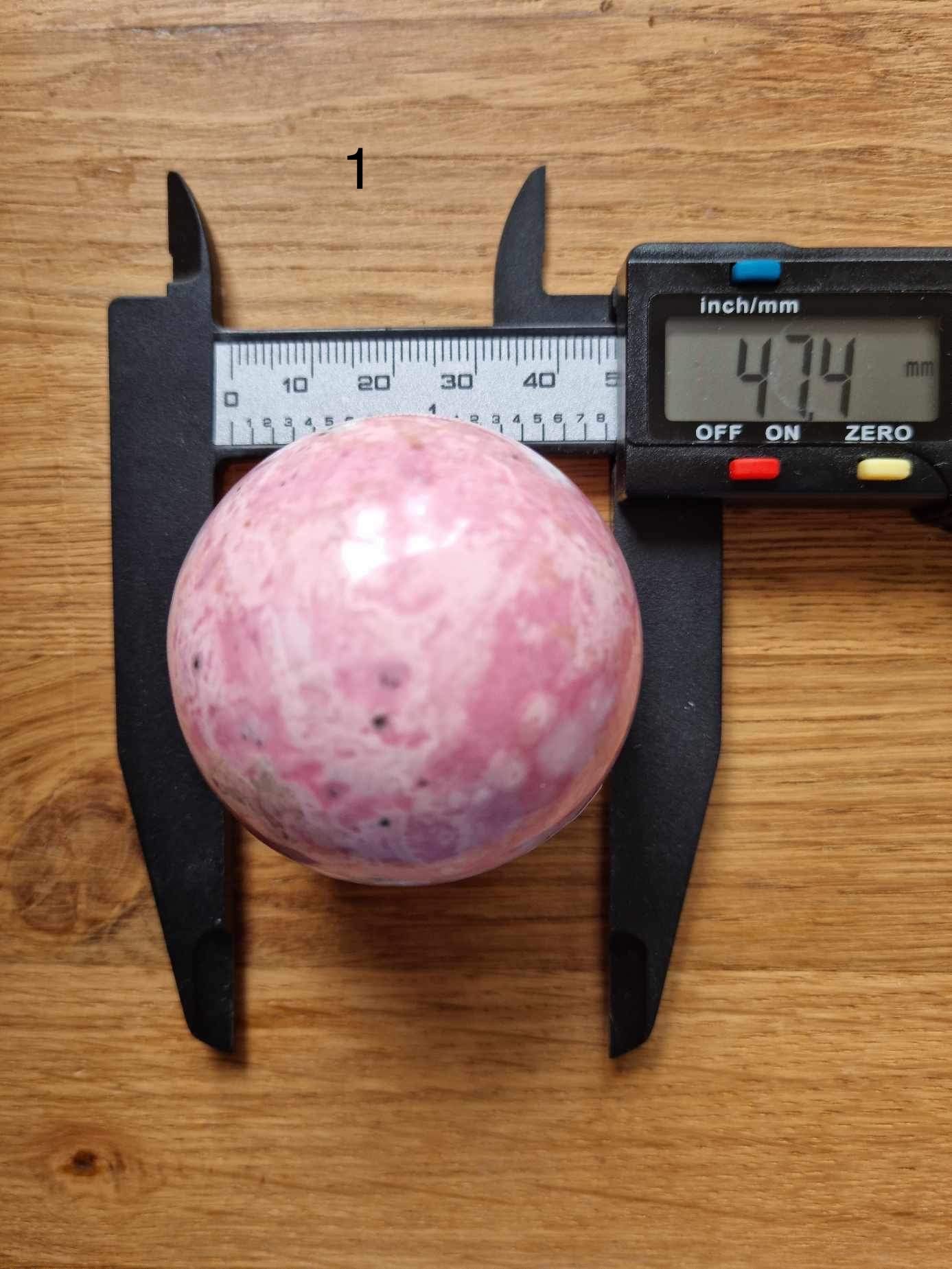 Peruvian rhodonite sphere