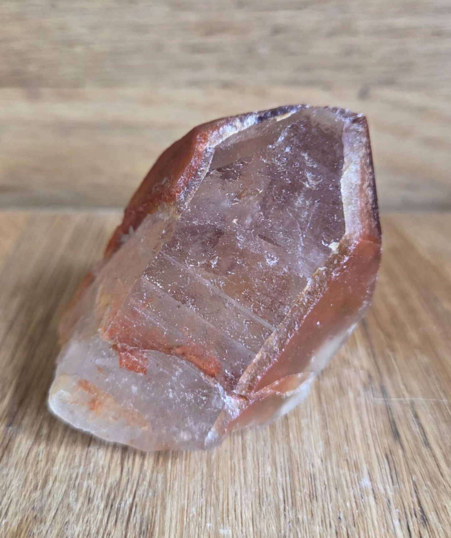 Tangerine quartz point