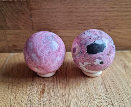 Peruvian rhodonite sphere