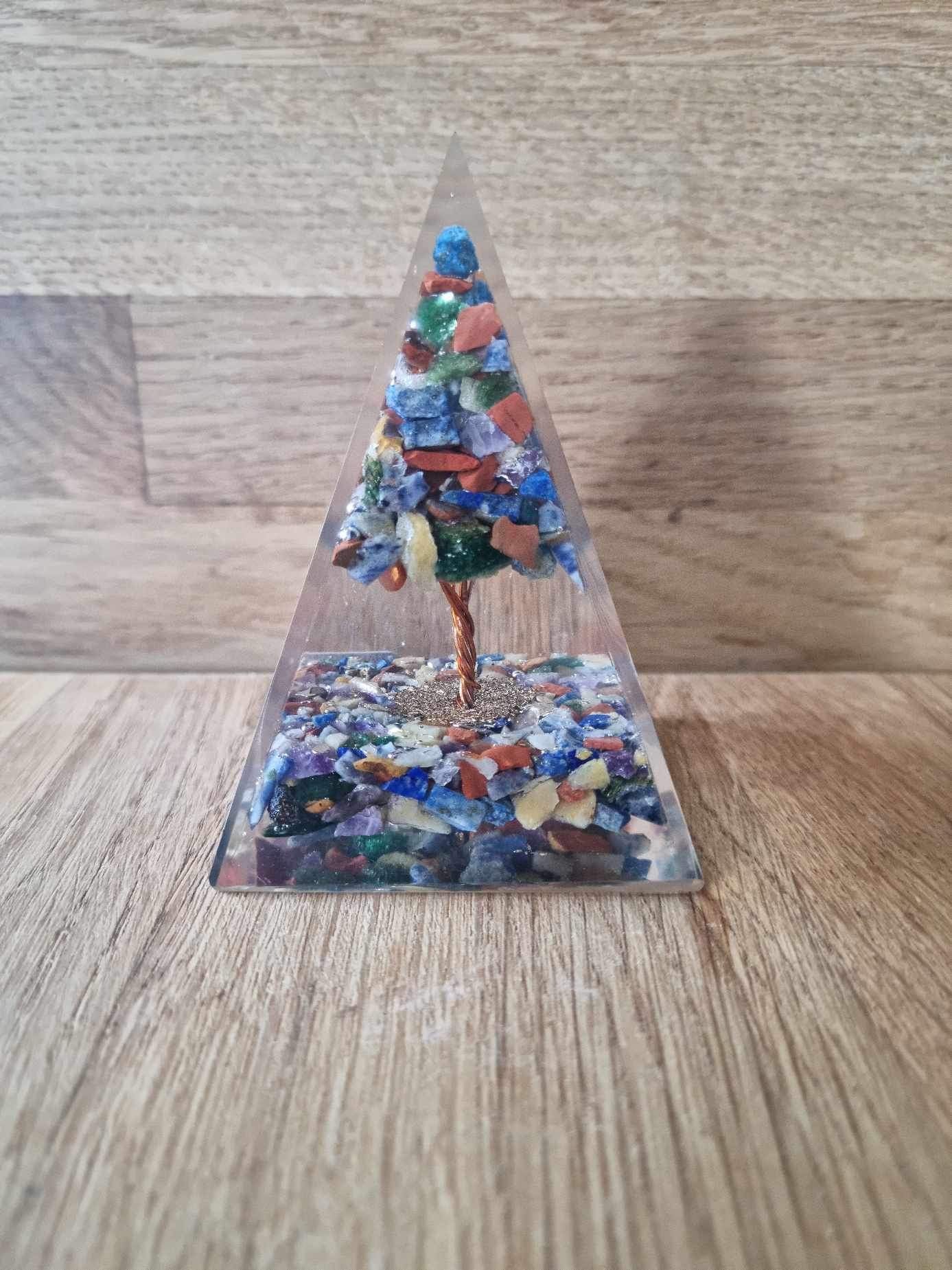 Large orgonite pyramid