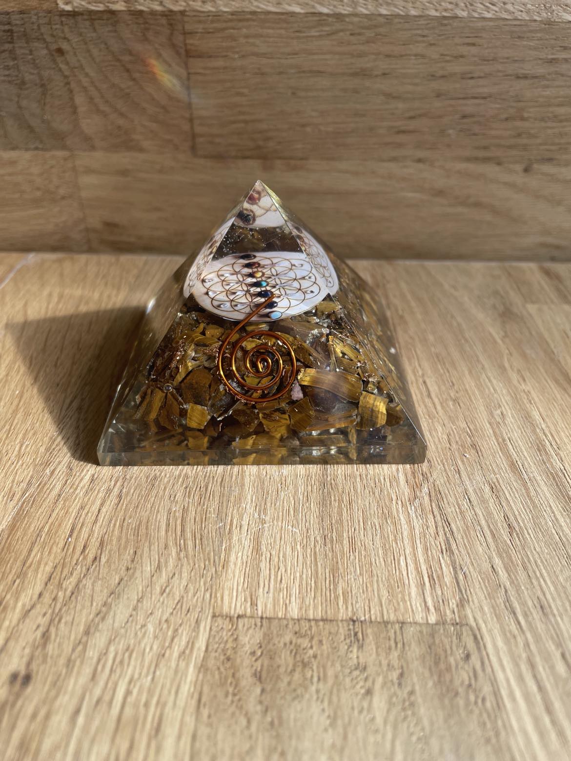 Orgonite pyramid