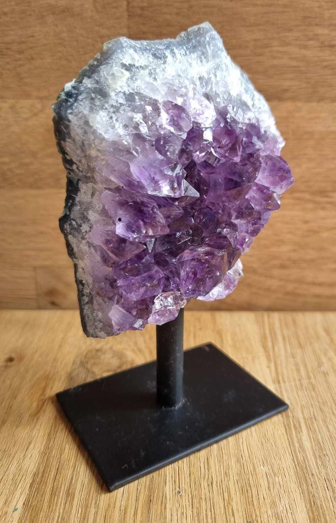 Amethyst on stand