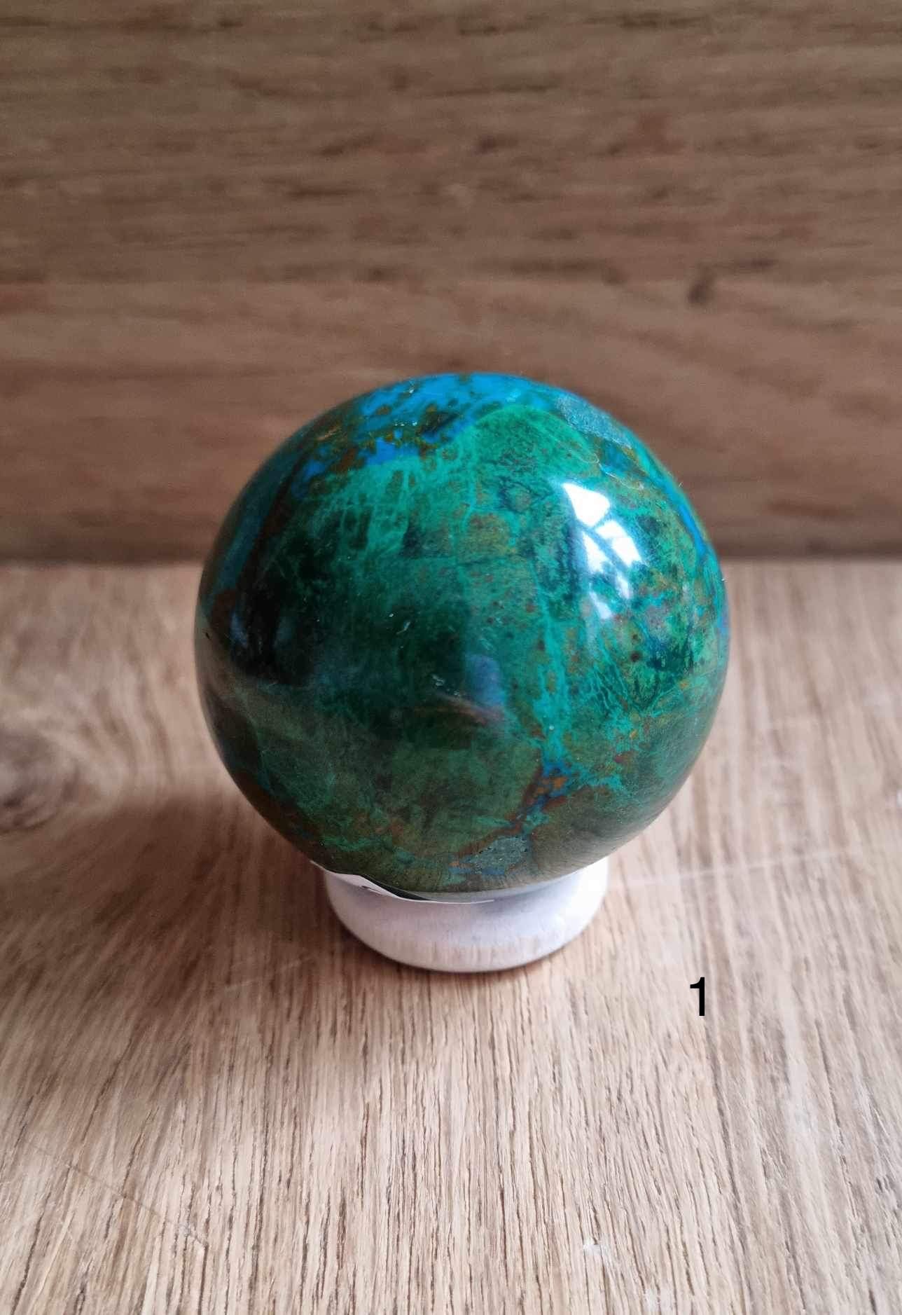 Chrysocolla sphere