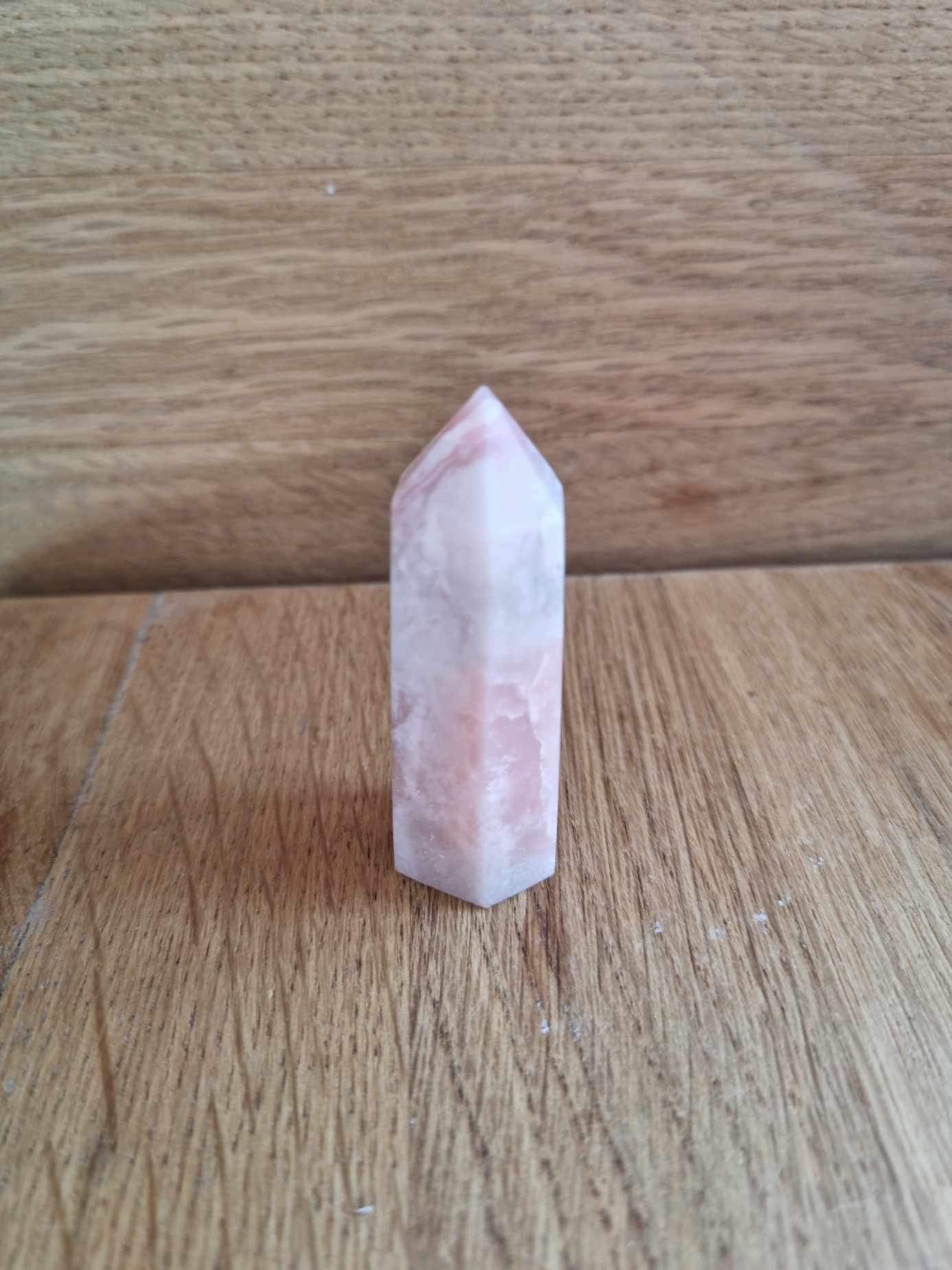 Pink opal point, 5.5cm