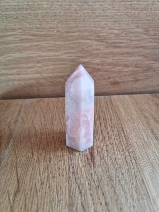 Pink opal point, 5.5cm