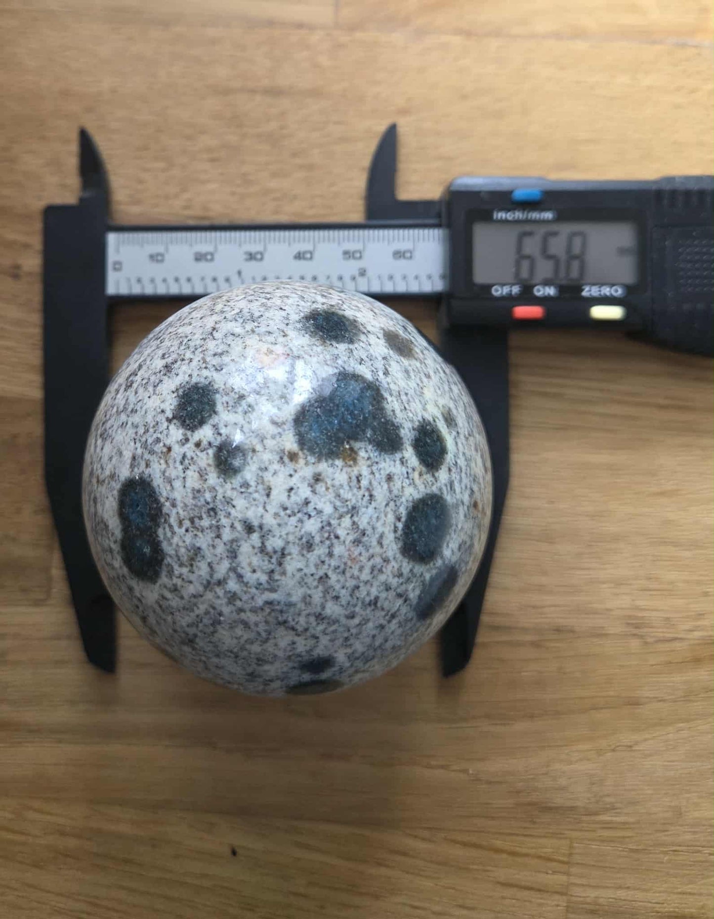 K2 sphere, 6.58cm