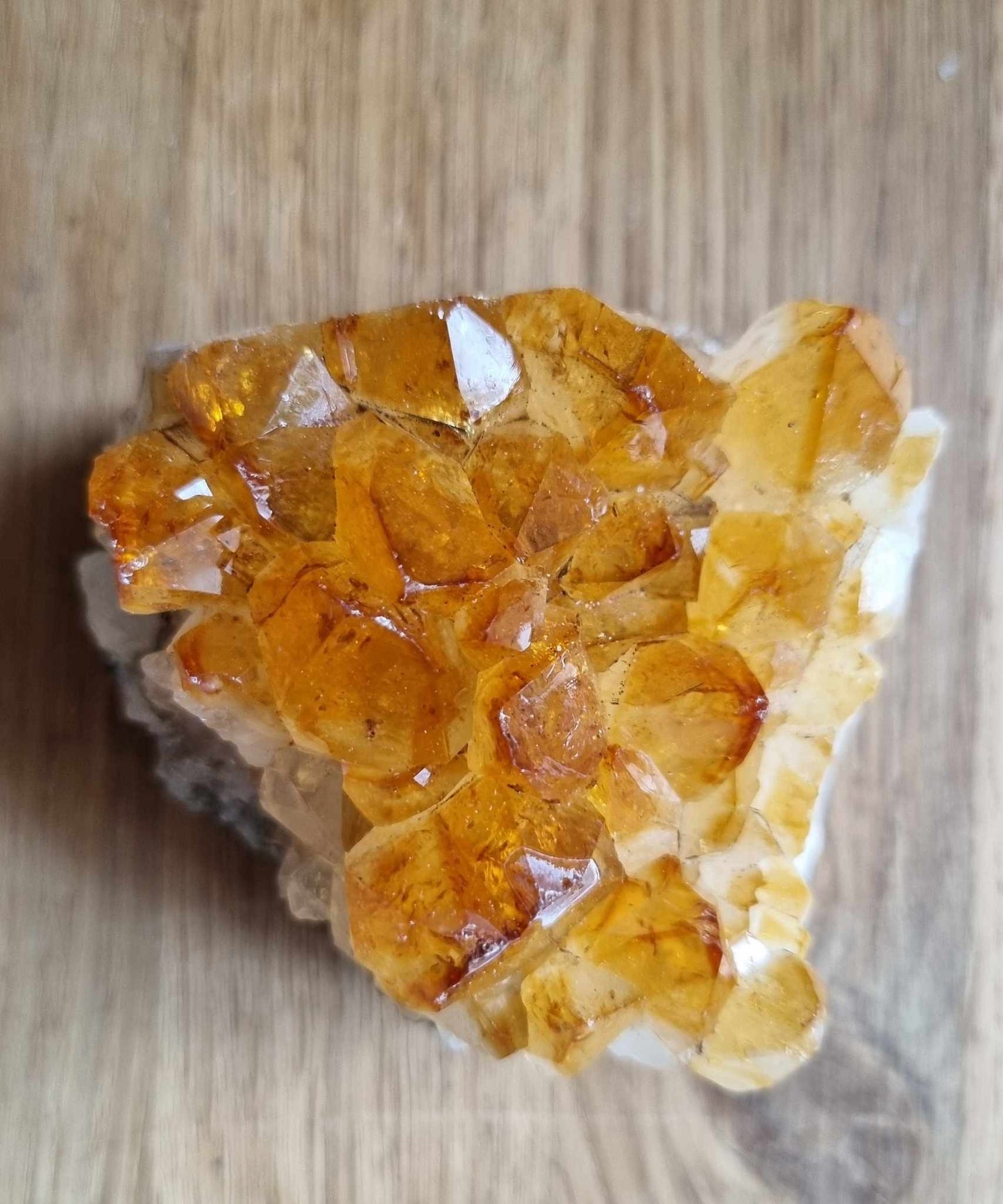 Citrine druze piece