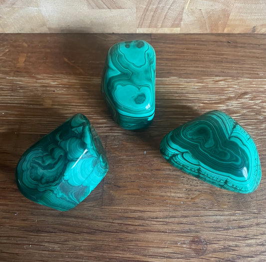 Malachite piece