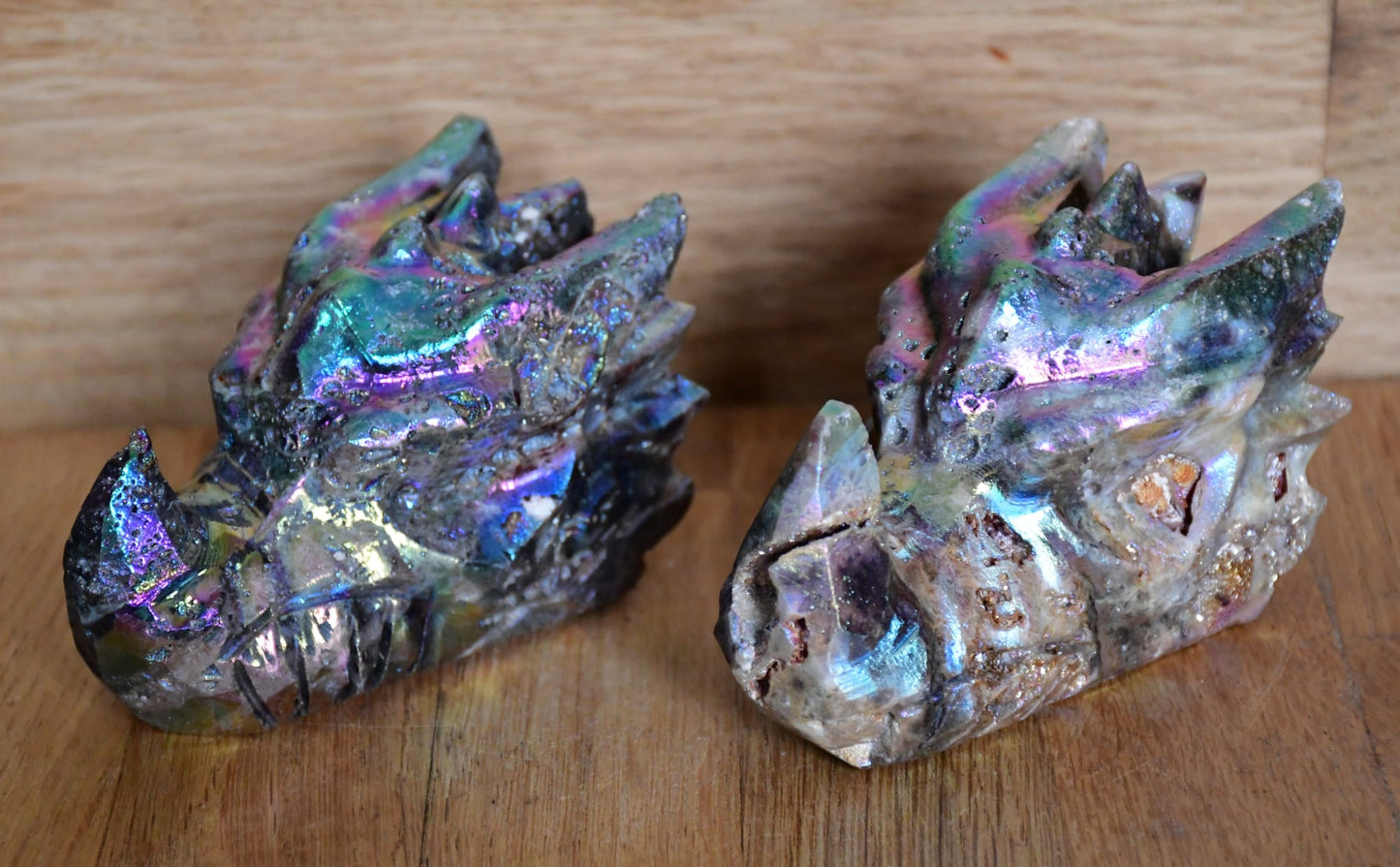 Sphalerite aura dragon head