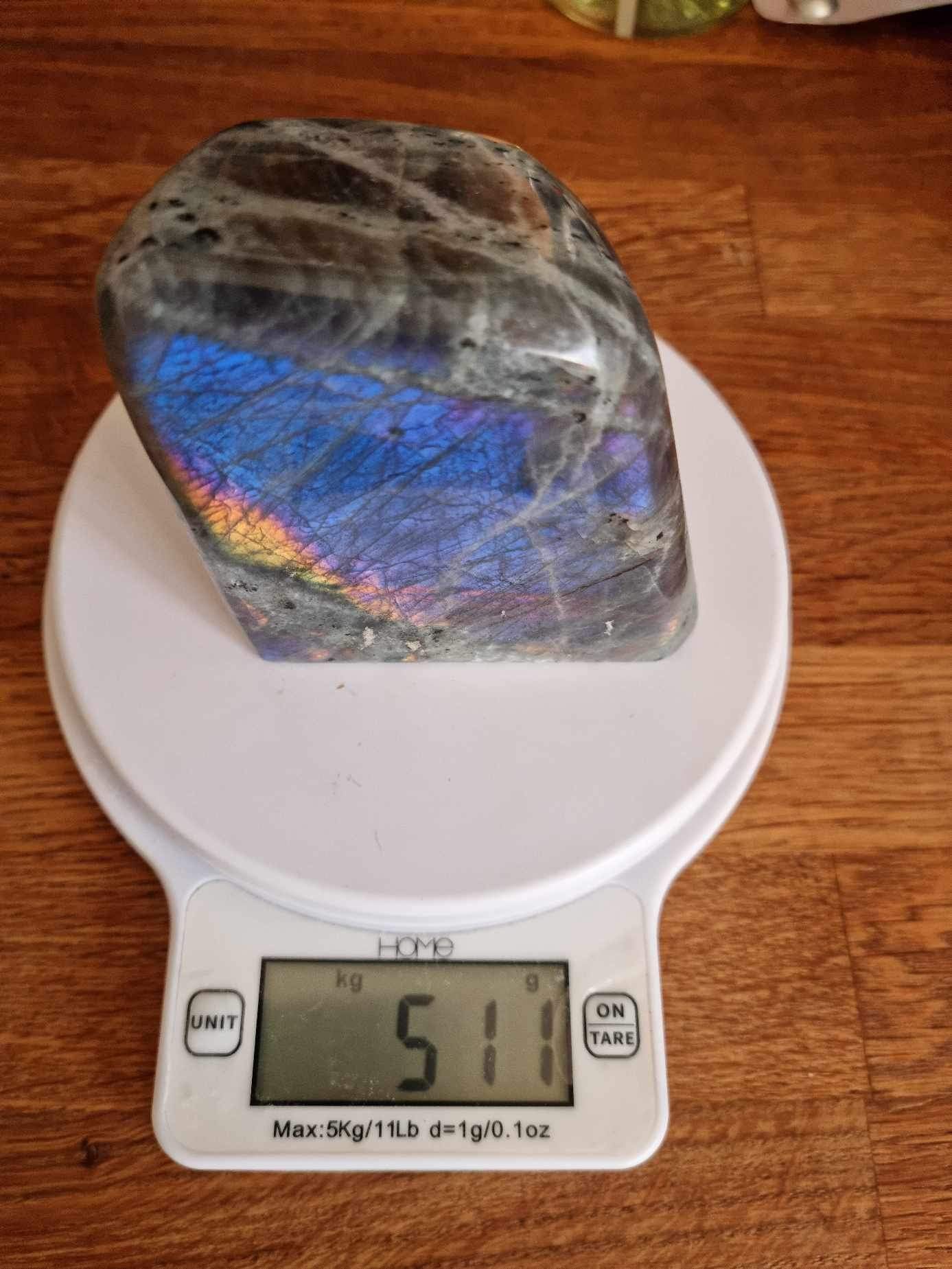 Purple labradorite freeforms