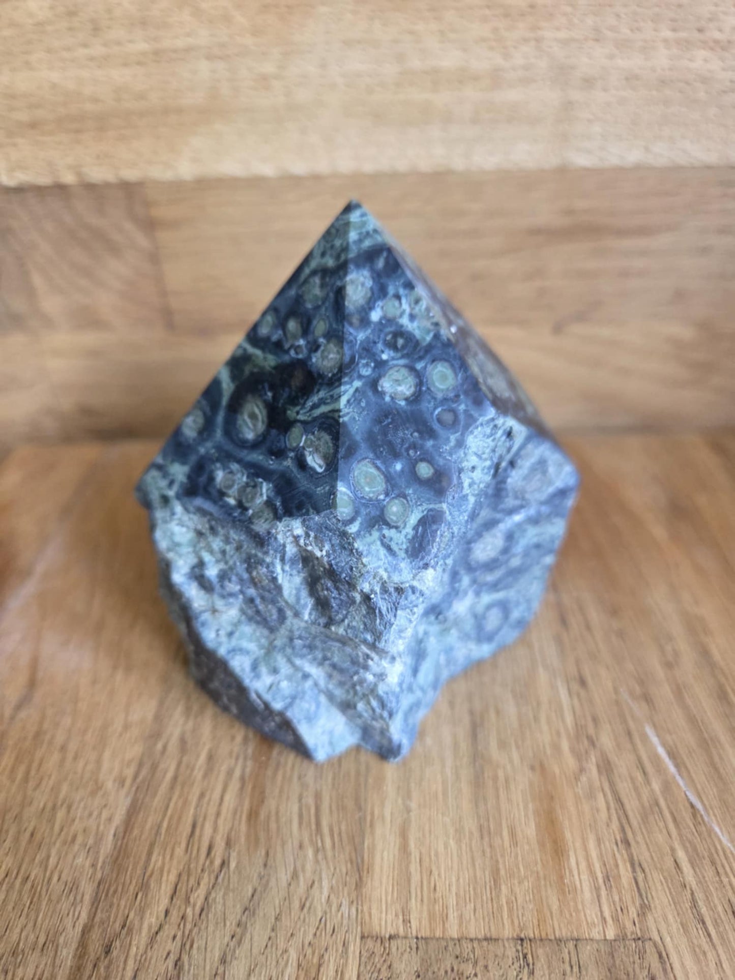 Kambaba Jasper generator point, 8.5cm