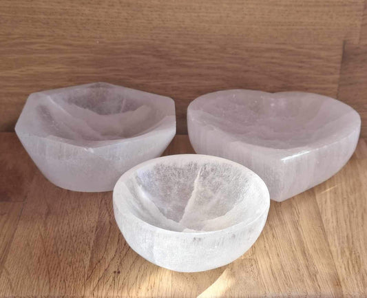 Selenite bowl