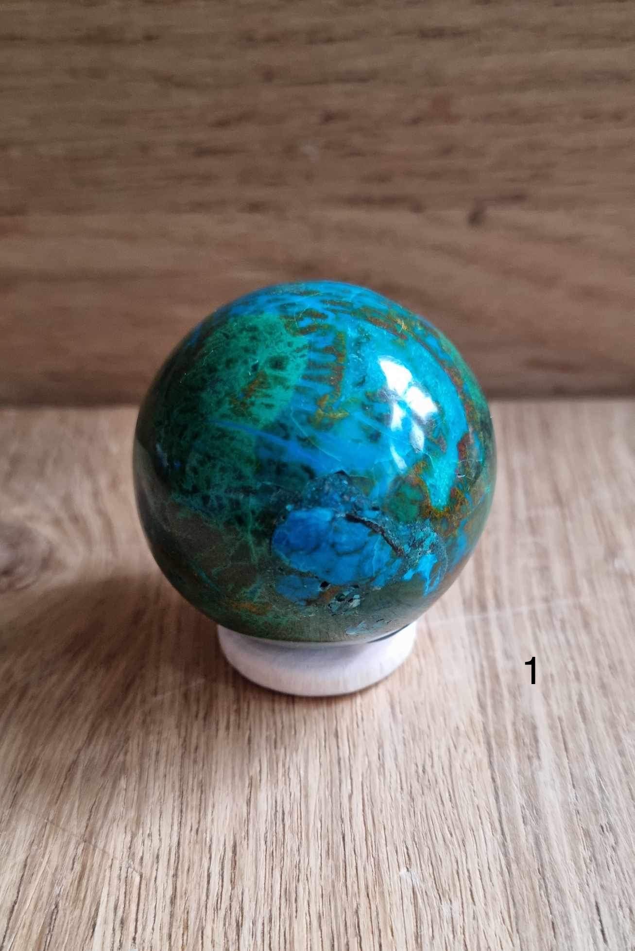 Chrysocolla sphere