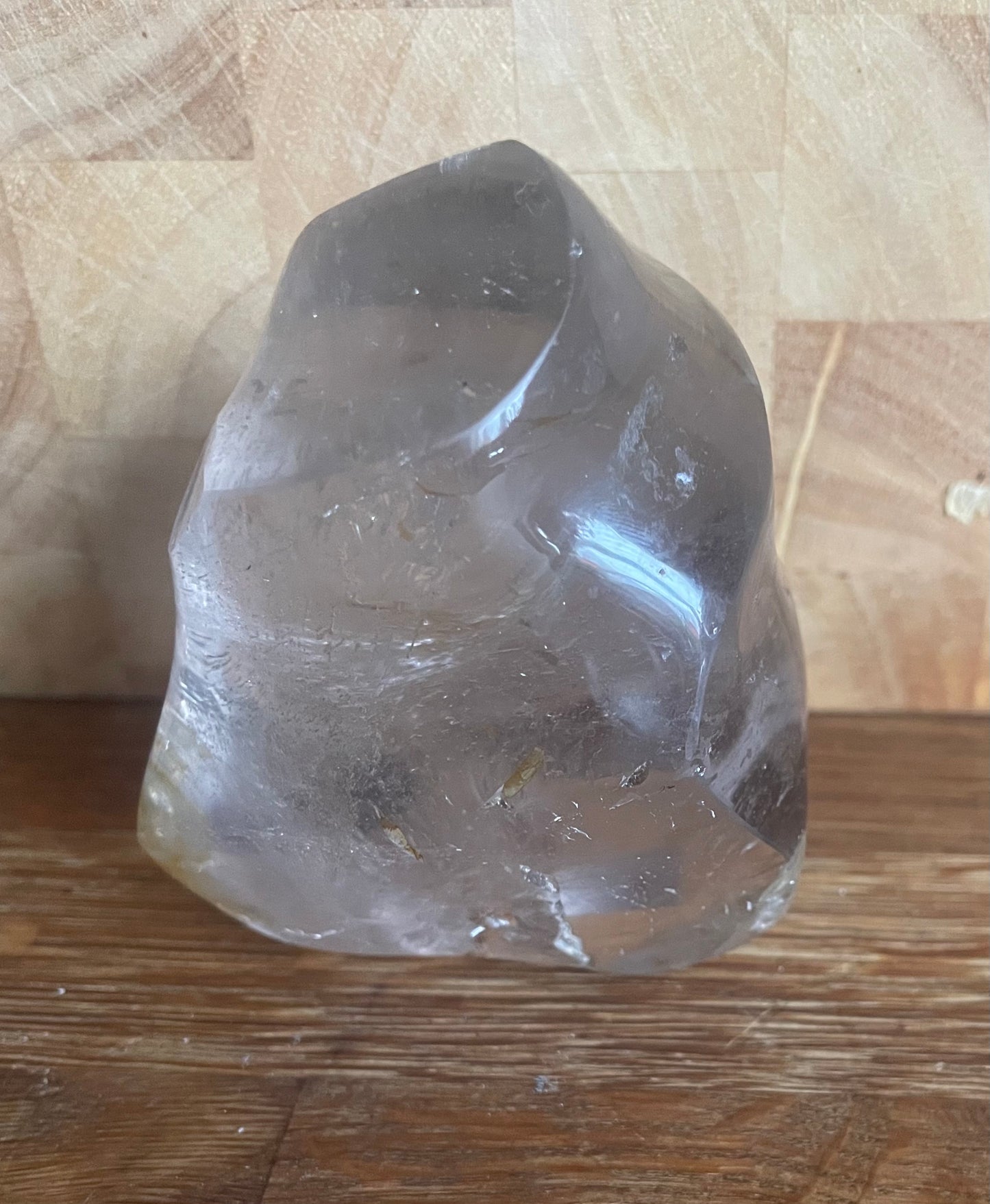 Smoky quartz flame