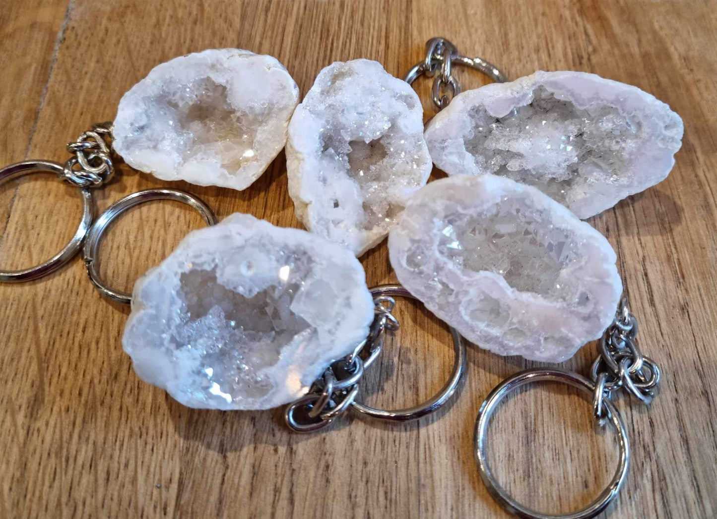 Gemstone keyrings