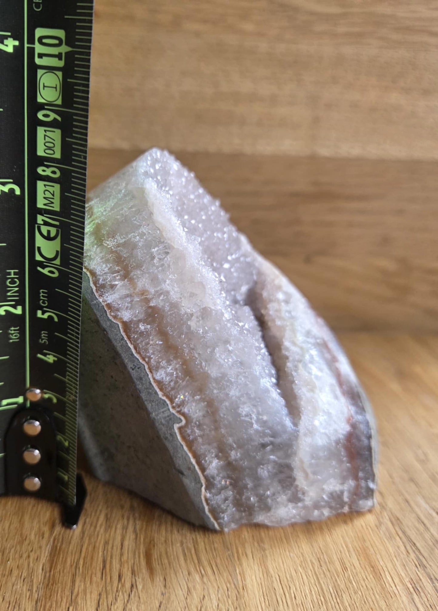 Snowy amethyst Druze