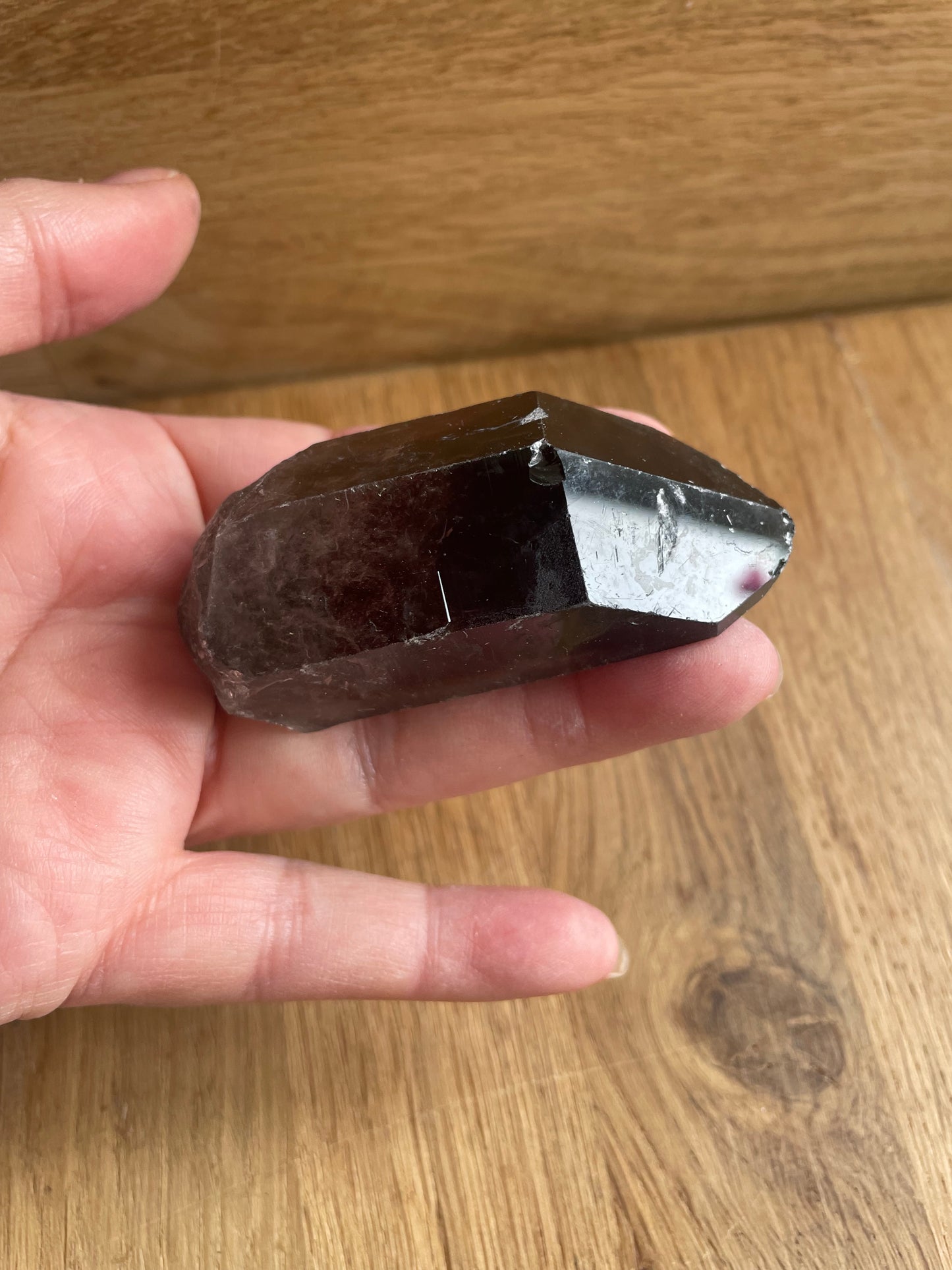 Smoky quartz point