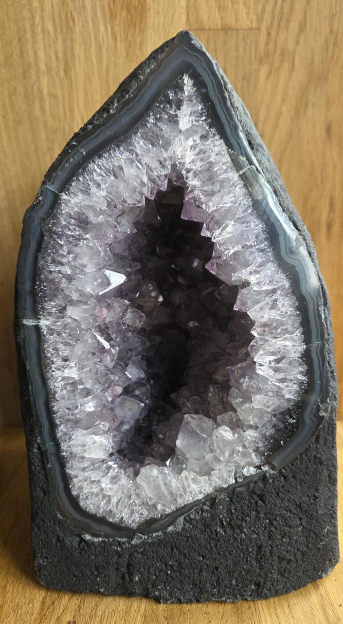 Amethyst geode, 4.34kg