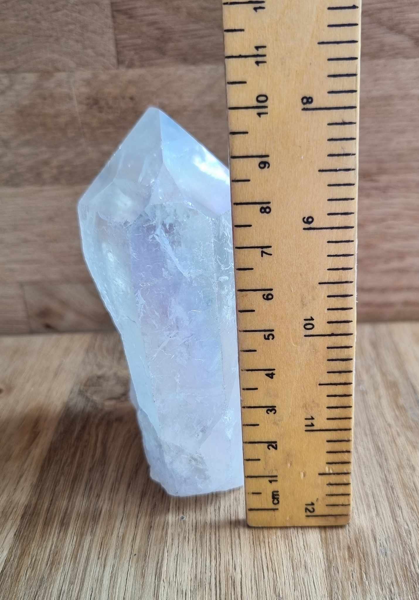 Angel aura quartz cluster