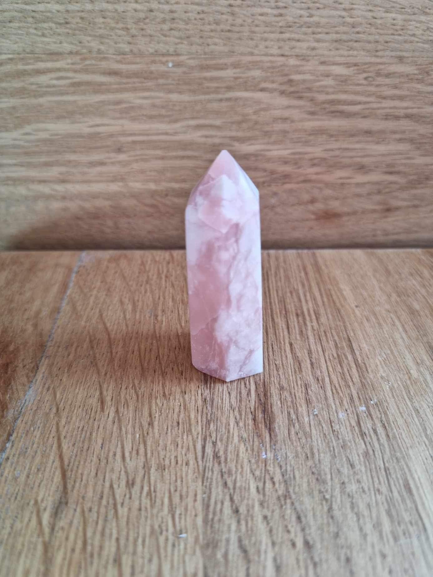 Pink opal point, 5.5cm