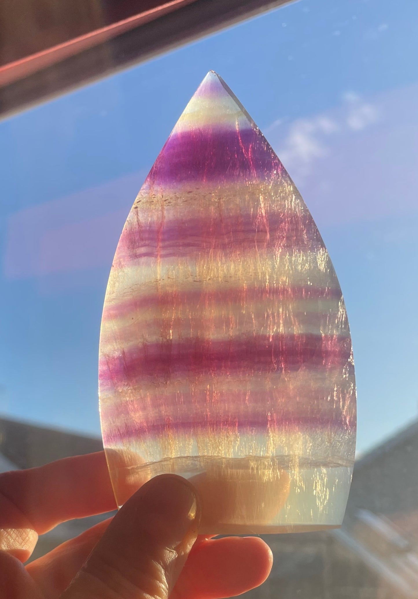 Fluorite tear drop