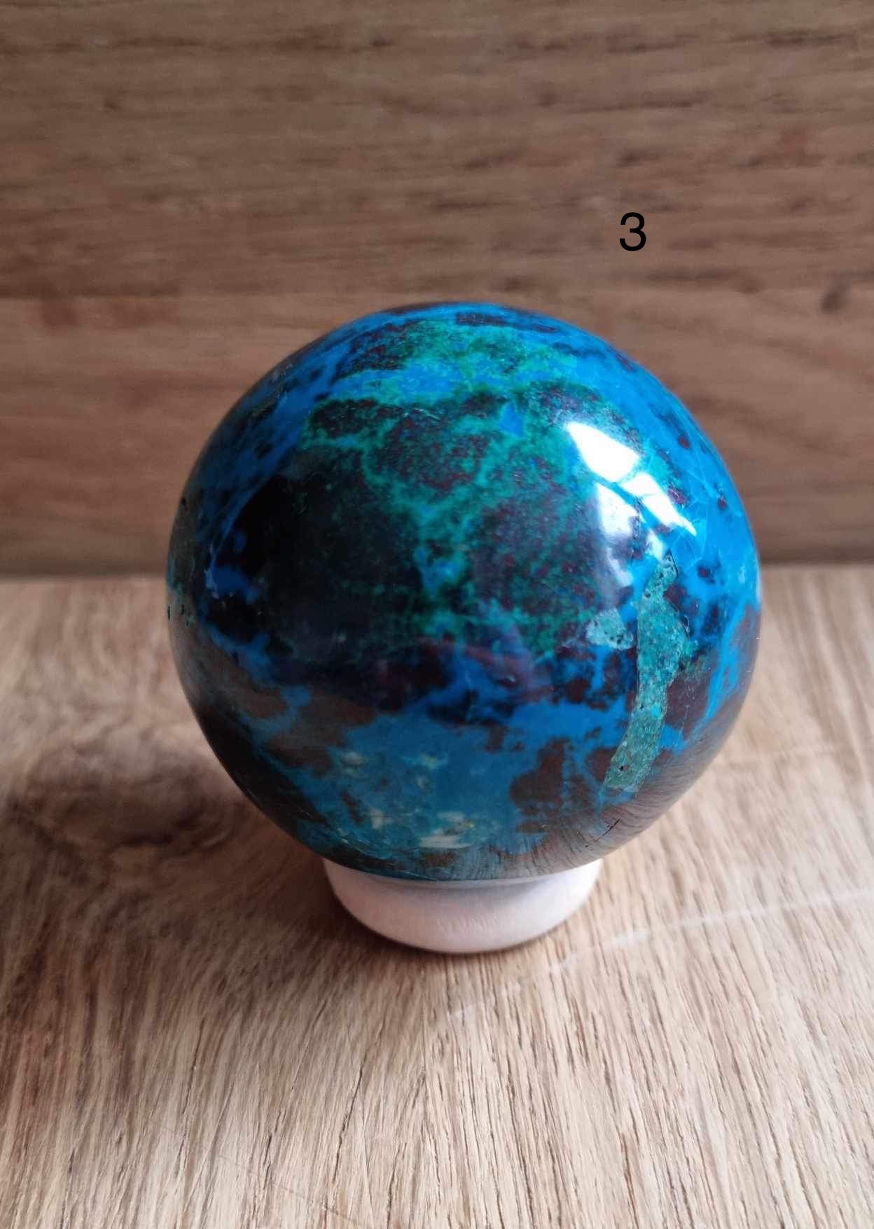 Chrysocolla sphere