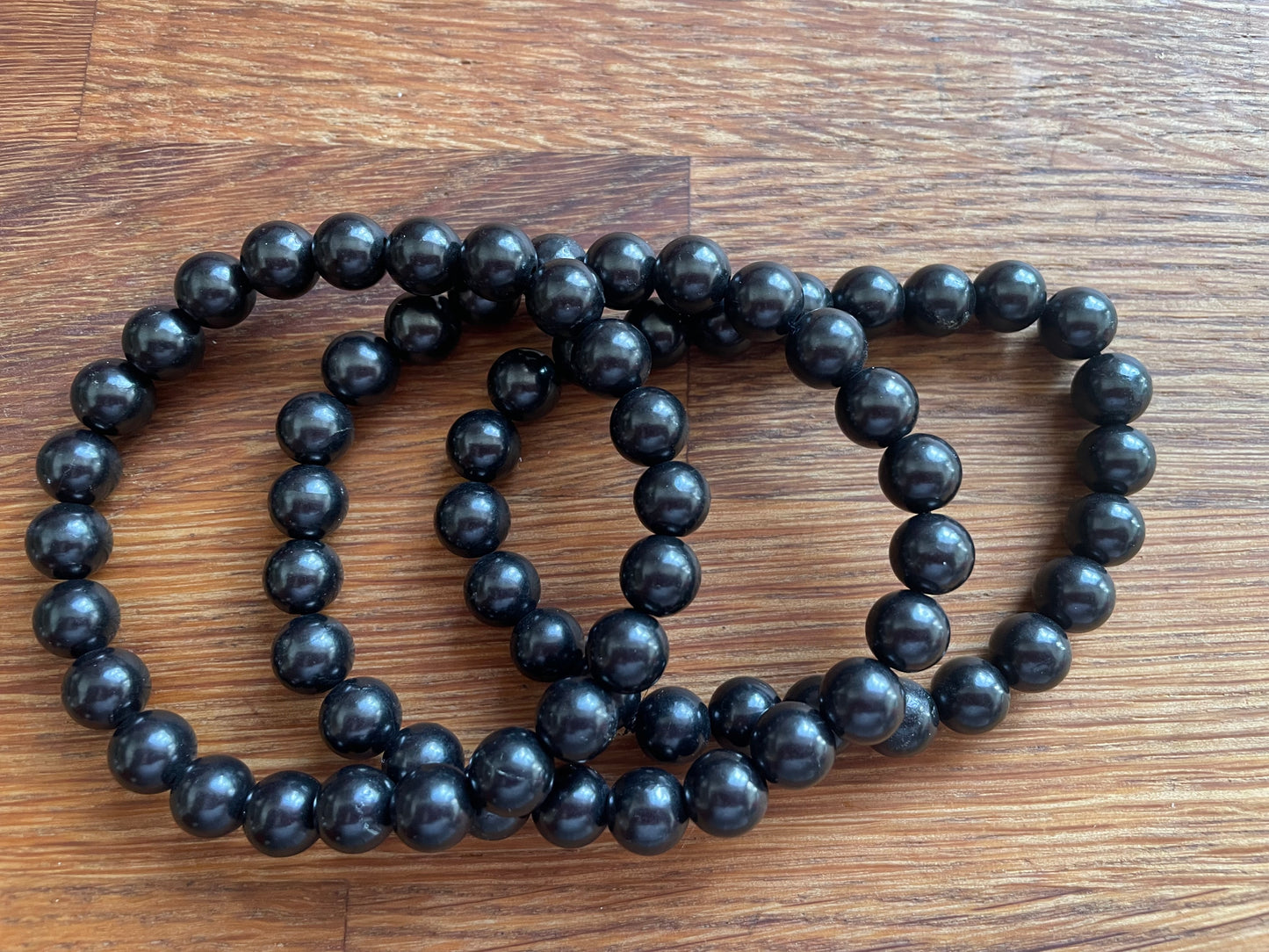 Shungite 8mm bead bracelet