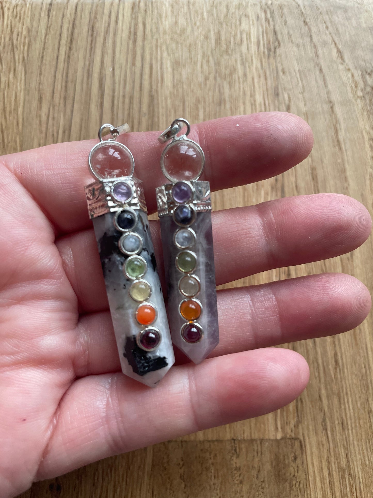 Chakra point pendant