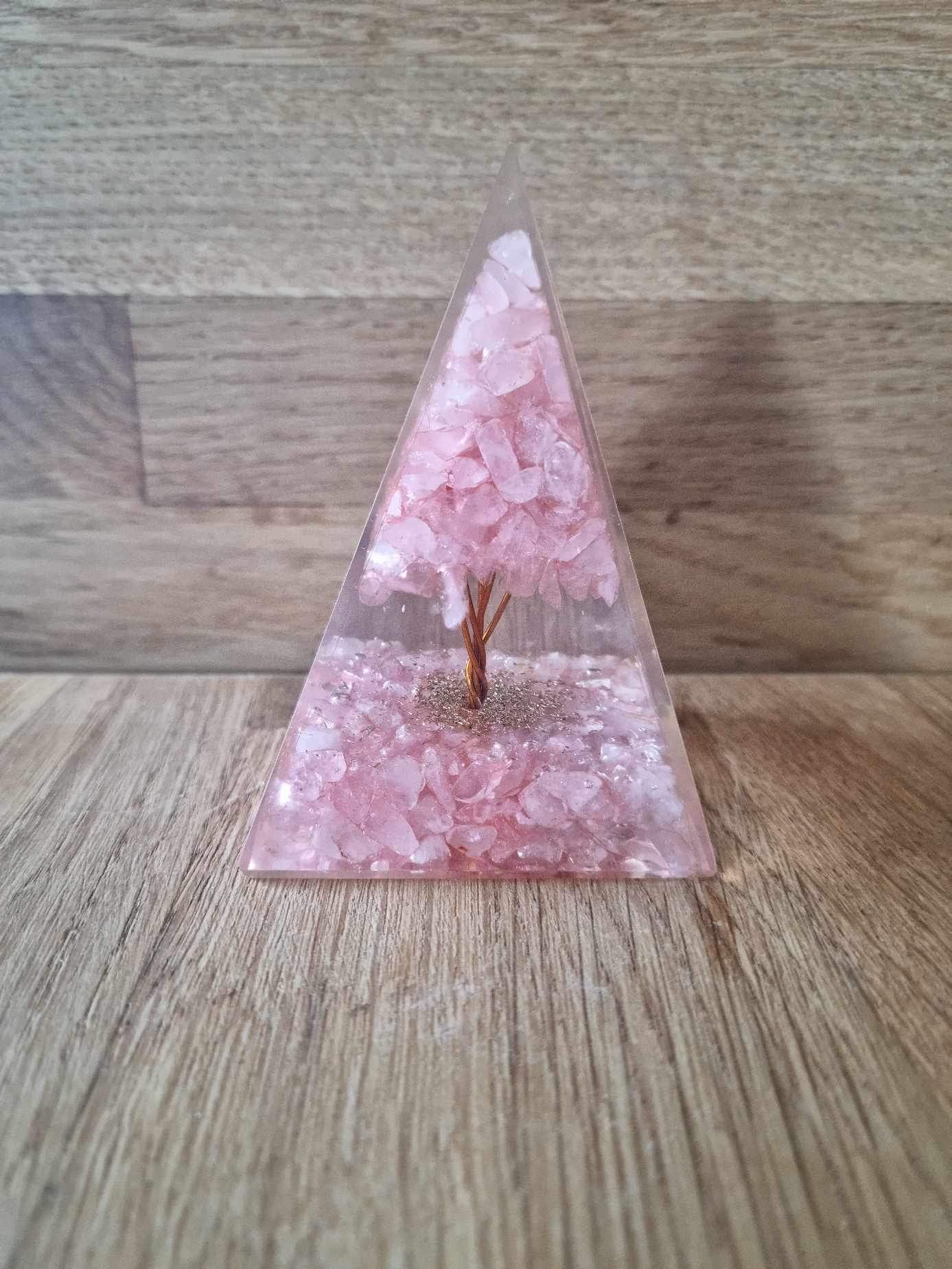 Large orgonite pyramid