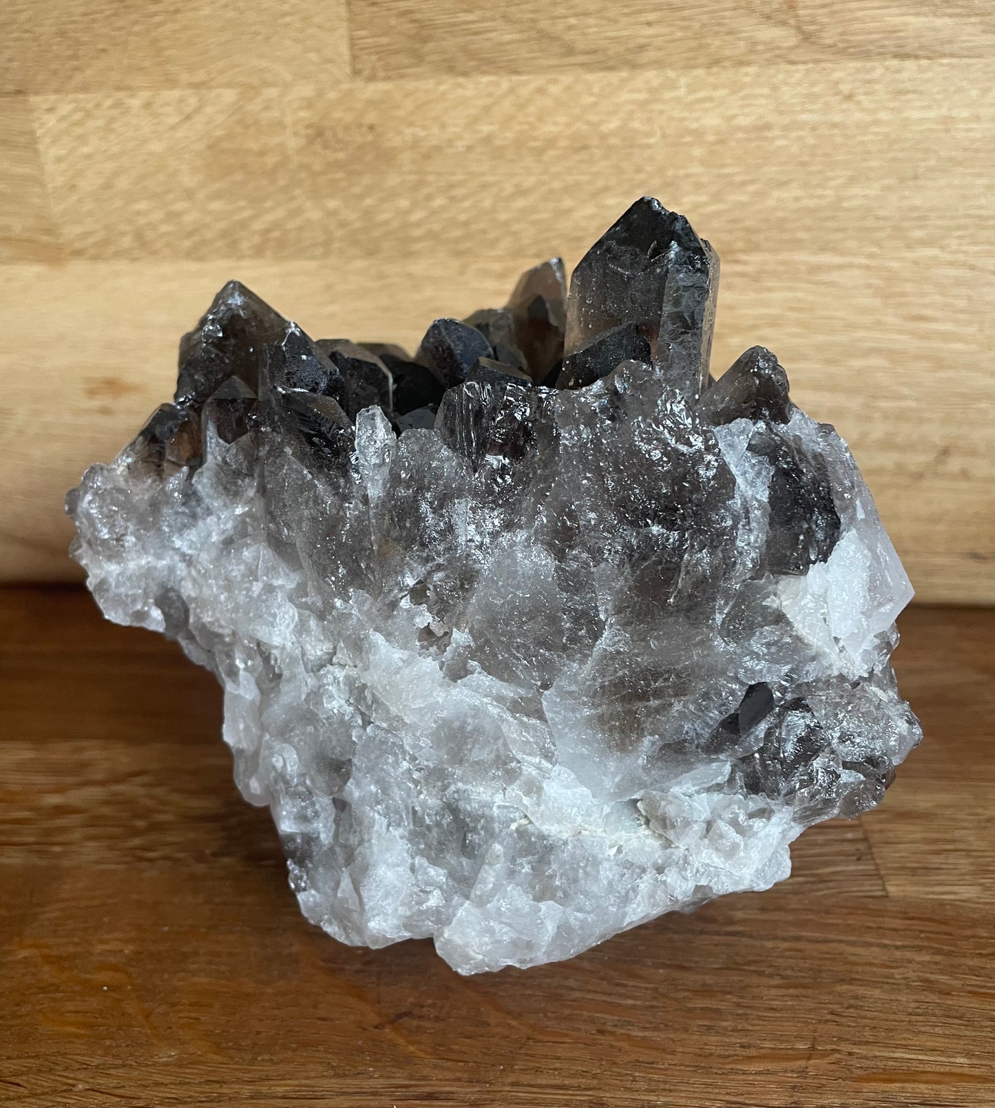 Smoky quartz cluster, 1.1637kg