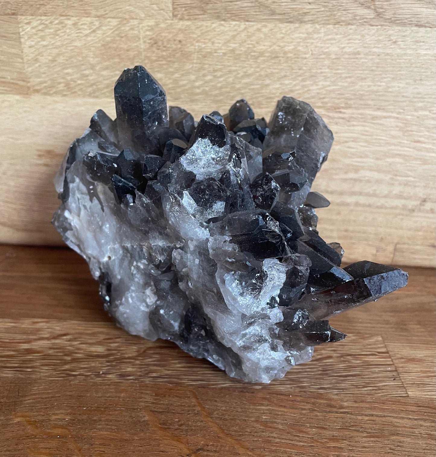 Smoky quartz cluster, 1.1637kg