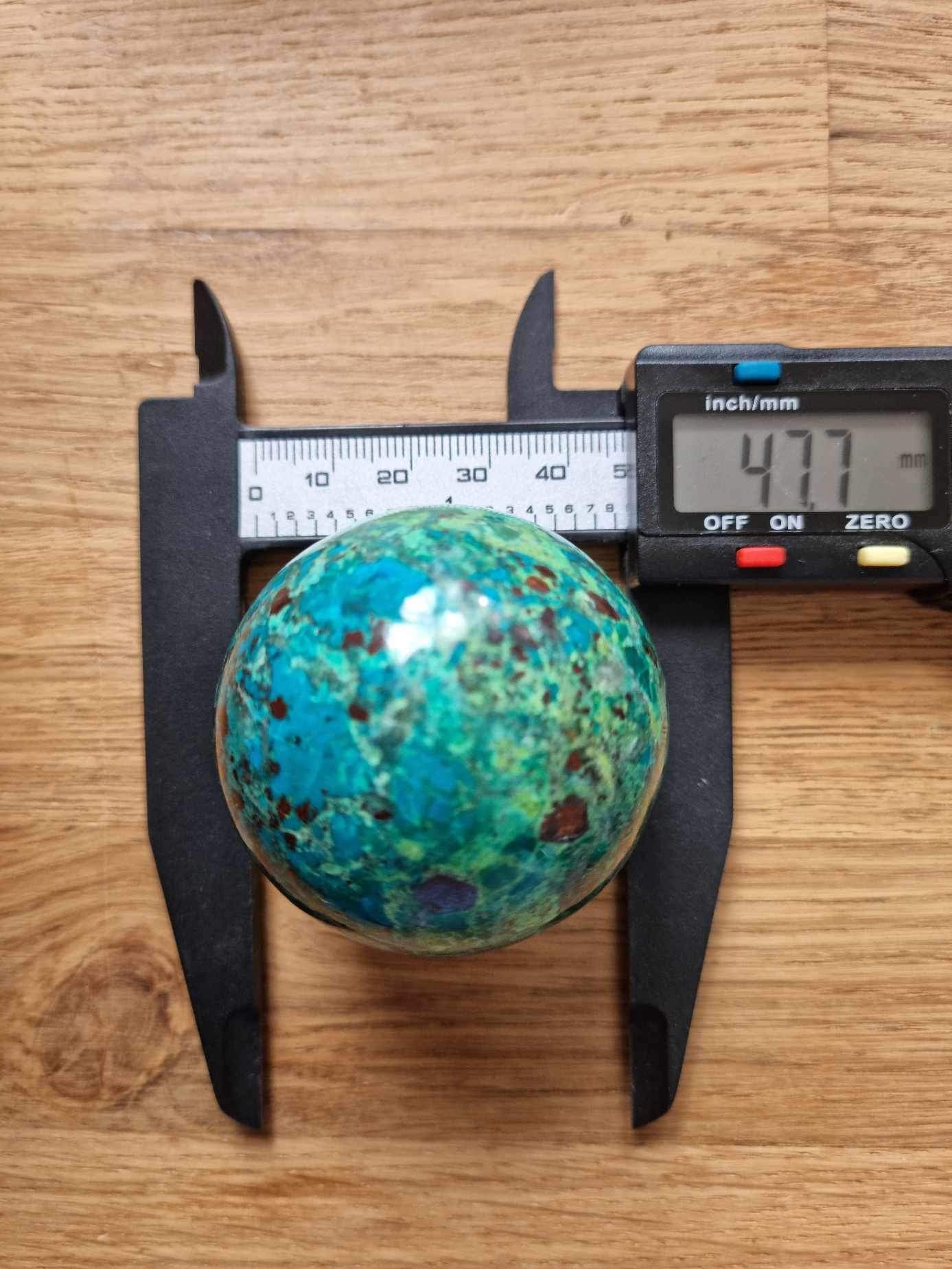 Chrysocolla sphere