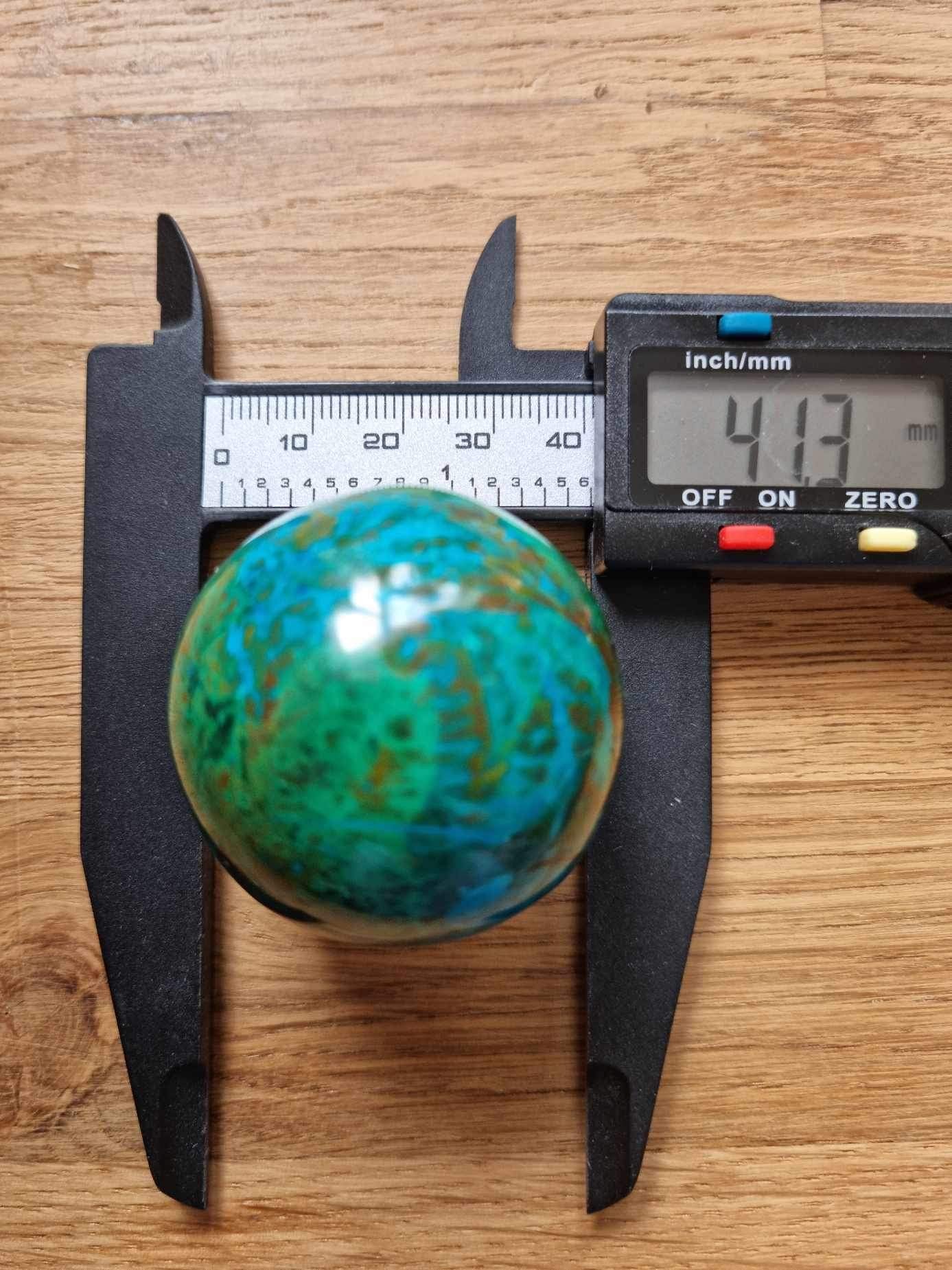 Chrysocolla sphere