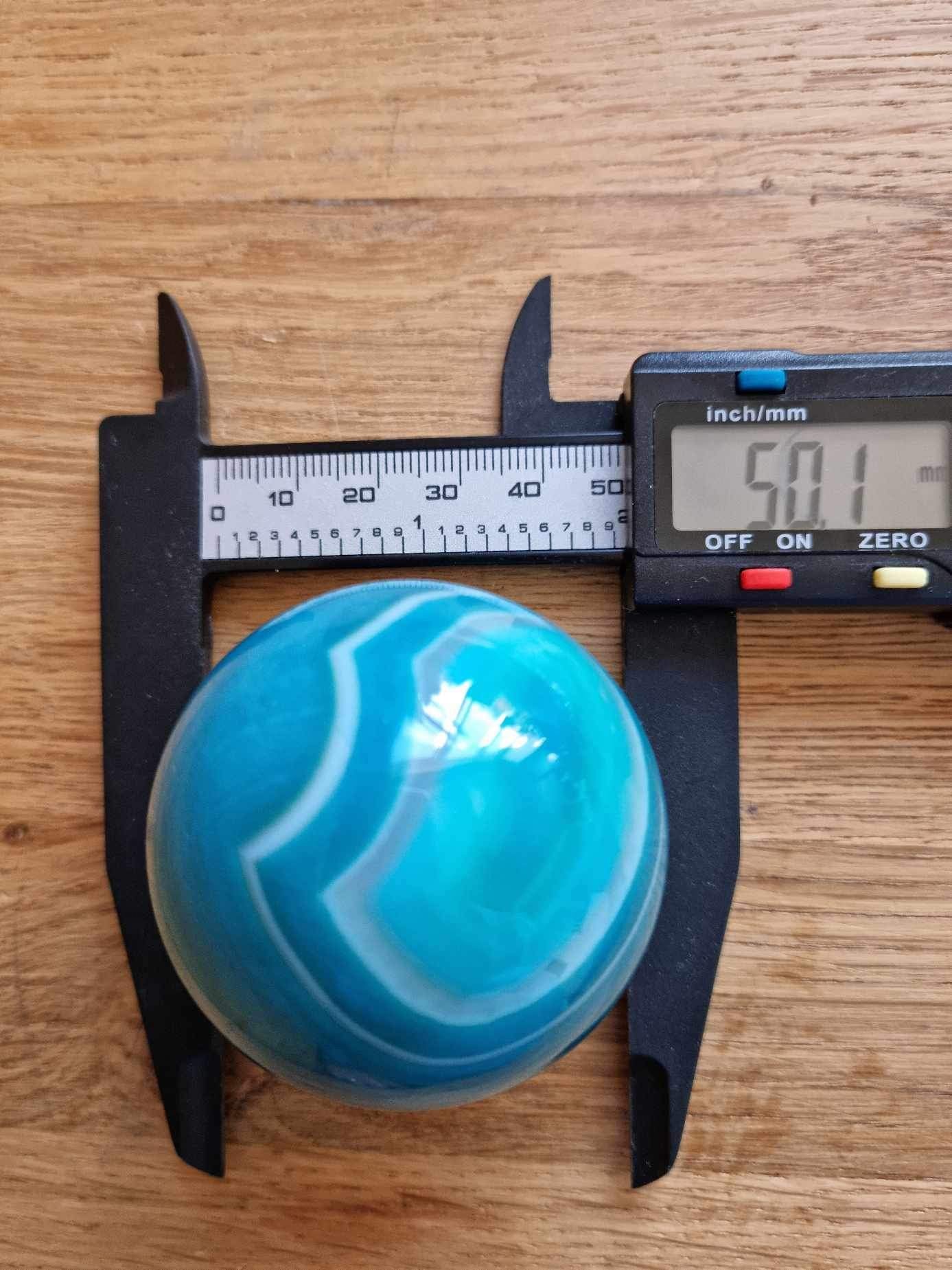 Banded agate sphere